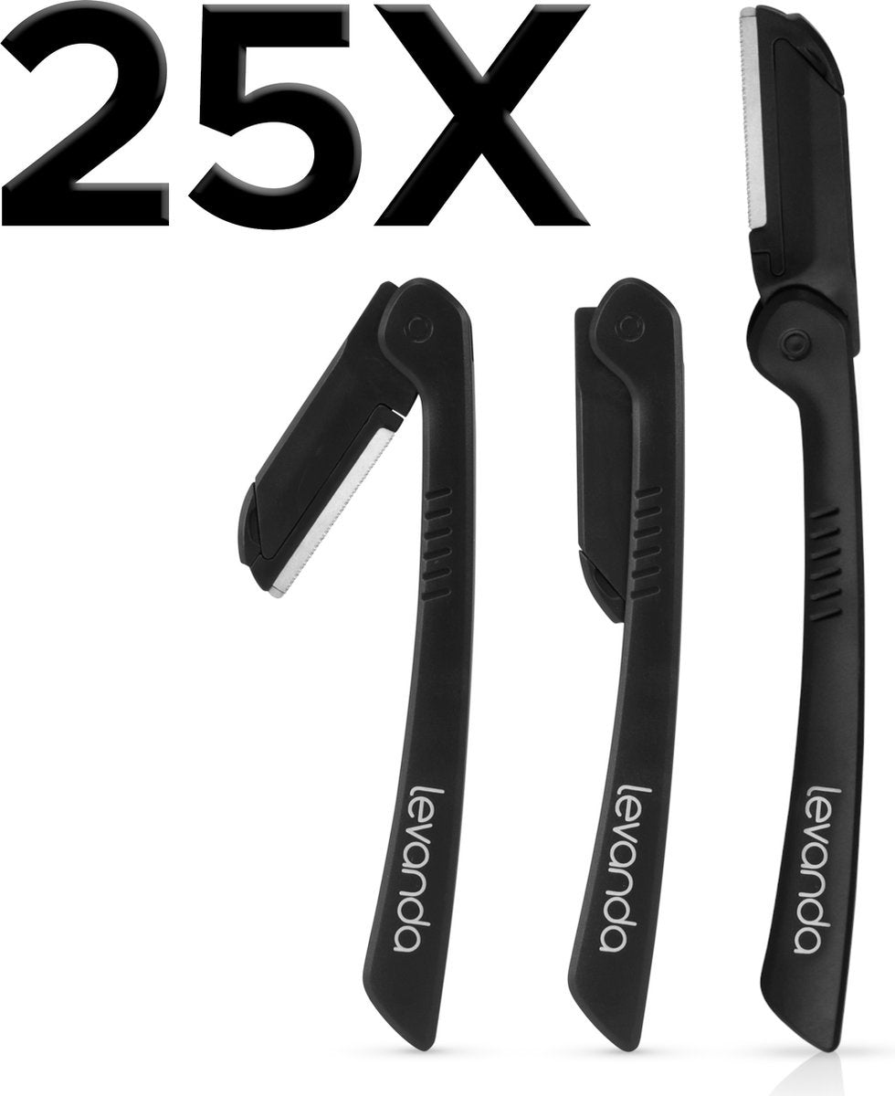 25 rasoir à sourcils durable - dermaplaning - rasoir jetable - rasoir à sourcils - rasoir à sourcils - lames de rasoir femme - tondeuse à sourcils