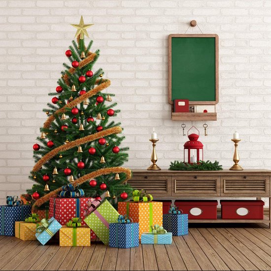 Sapin de Noël à pic Roegaarden - Décoration de Noël - Or - 20 CM