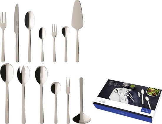 Villeroy & Boch Louis Set de couverts - 68 pièces - acier inoxydable