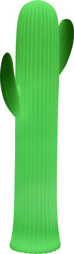 Lampe de jardin LED solaire XXL Smartwares – 110 cm - RGB - Éclairage décoratif d'extérieur « Cactus » - Lampe de fête - Far West - Avec télécommande et capteur - Lampe d'extérieur – Changement de couleur – Commande tactile – Allumage automatique – 6 à 8