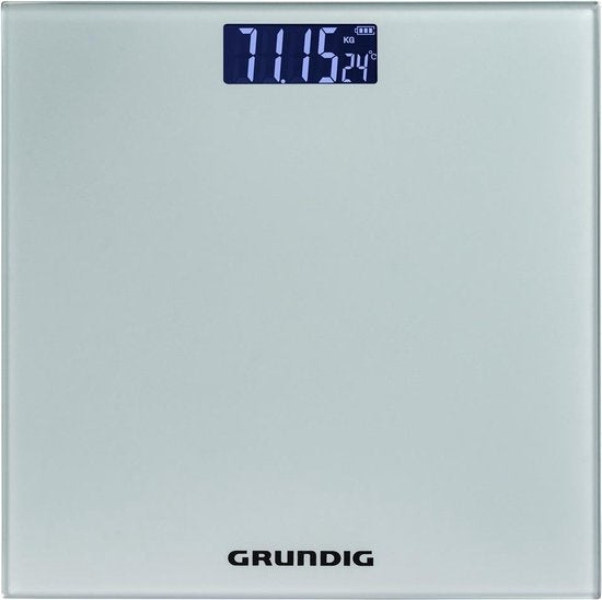 Balance - Grundig - Pèse-personne numérique - De 2 kg à 180 kg - Gris