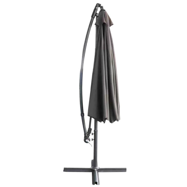 Parasol Lifa garden - Rotation 360° - ø300cm - Hauteur 250 cm - Gris