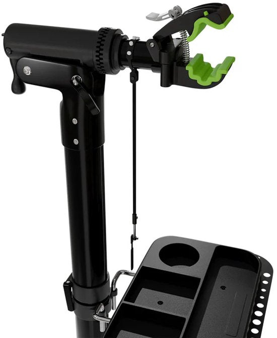 Support pliable pour la réparation des bicyclettes - Juskys - noir