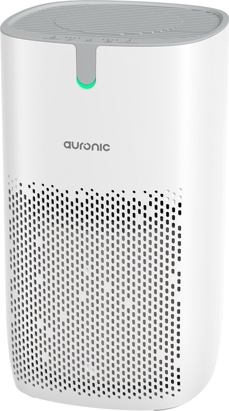 Auronic Air Purifier Fresh Pro - Avec filtre HEPA 13 - 300 m³/h - 65 m² - Filtre à charbon - 3 étapes - Purificateur d'air - Blanc