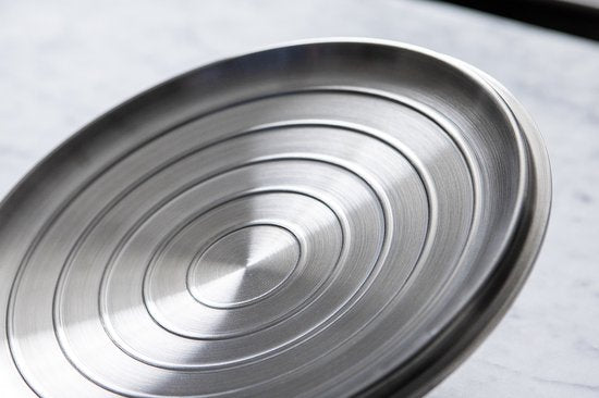 Saveur Selects – Série Voyage - Poêle à frire 30 cm - avec couvercle - Poêle antiadhésive - Acier inoxydable triplex - Compatible avec l'induction et toutes les autres sources de chaleur - Résistante au four jusqu'à 260 °C – Lavable au lave-vaisselle - 10