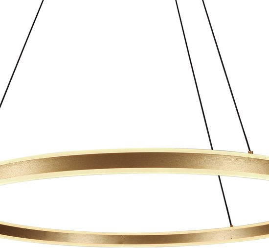 Steinhauer - lampe suspendue - Ringlux - or - métal - Ø 100cm - LED - 3676GO