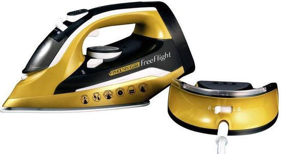 MediaShop Phoenix Gold® Free Flight Fer à repasser à vapeur Or, Noir 2400 W