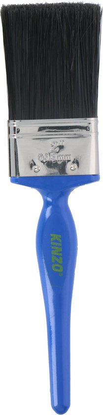 Kinzo 8-piece Paint Roller Set - 1 Bracket - 4 Rollers - 3 Brushes