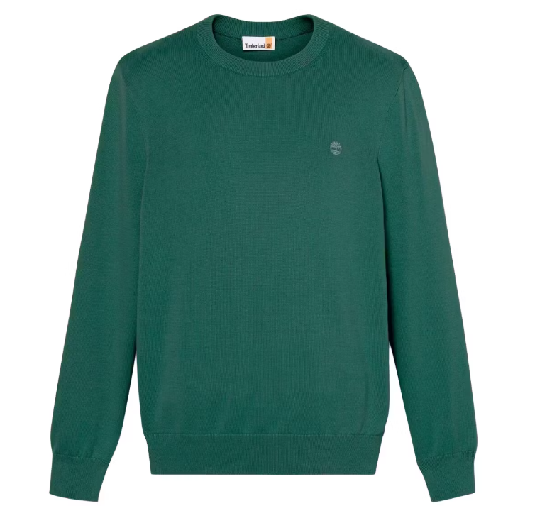 Pull Timberland John à col rond - Hommes - Vert - Taille XL