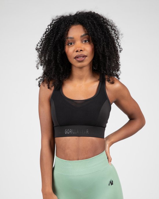 Soutien-gorge de sport Gorilla Wear Riley - Noir - L