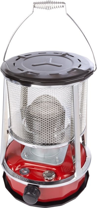 Réchaud portable au kérosène/pétrole Perel - 2600 W - Utilisation extérieure - Robuste et portable - Camping et jardin
