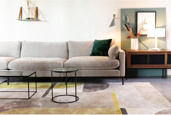 Zuiver Table basse émaillée 93x42.5 cm Vert