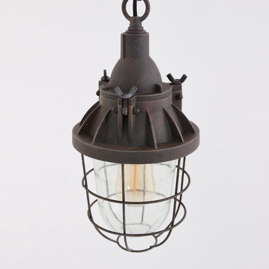 Lampe suspendue Mexlite Ebbe - Gris