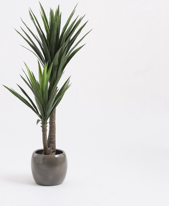 Mica Decorations Plante Artificielle Yucca - H120 x Ø60 cm - Vert