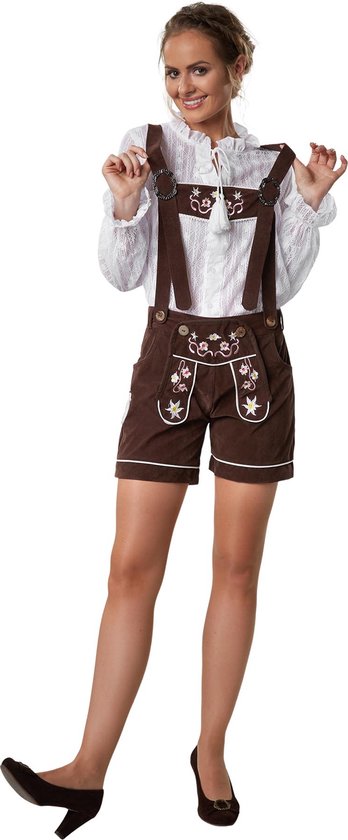 Dressforfun Lederhose Alpsee XL - déguisement costume halloween déguisement fête carnaval déguisement fête - 302808
