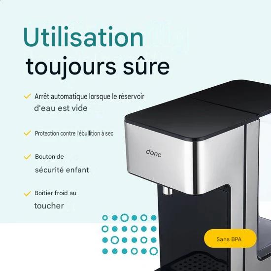 MOA - Bouilloire instantanée de luxe - Affichage numérique - 2,7 L