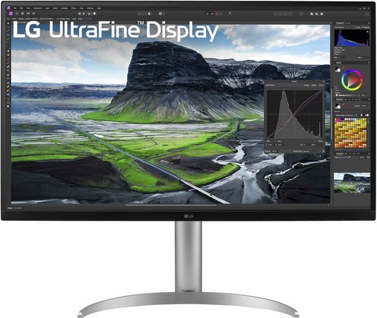 LG UltraFine 32UQ850V-W - Écran 4K IPS noir - USB-C 90 W - 32 pouces