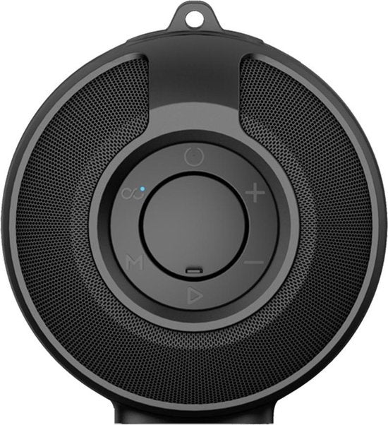 Denver Enceinte Bluetooth avec éclairage LED - 85W - AUX/USB - Courroie ajustable - BTG212 - Noir