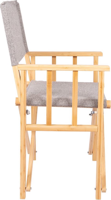 Bo-Camp - Urban Outdoor - Fauteuil de réalisateur - Chichester - Gris