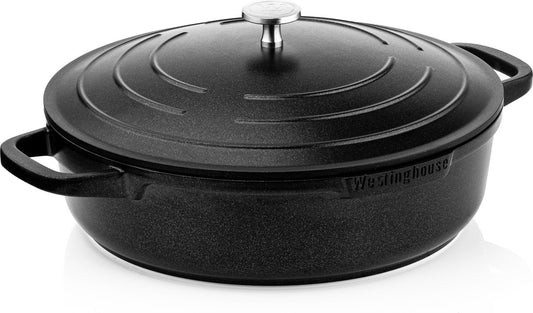 Westinghouse Performance Series Casserole - Sauteuse - Adaptée au four - 32 cm - Noir