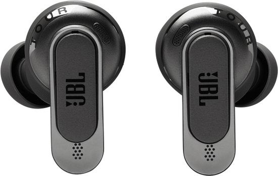 JBL Tour Pro 3 - Écouteurs sans fil avec réduction de bruit - Étui intelligent avec écran tactile - Bluetooth « True Wireless » - Audio haute résolution (LDAC) - 50 heures - Noir