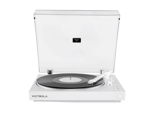 Platine vinyle automatique Victrola - Préamplificateur - Bluetooth - Blanc