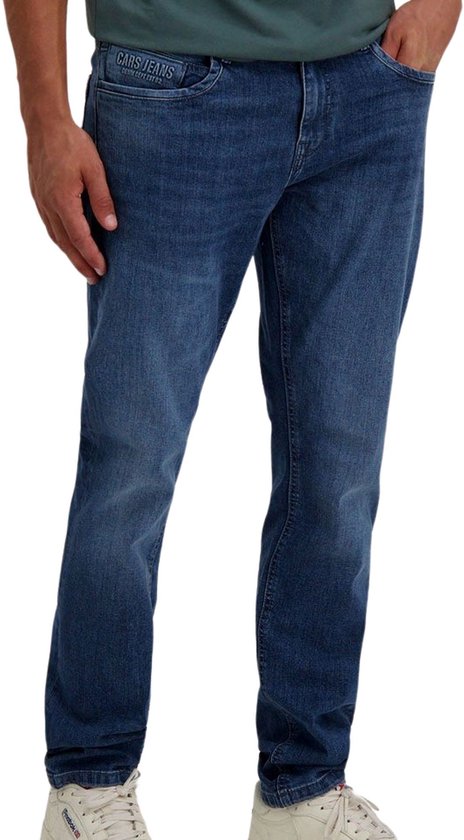 Cars Jeans pour homme DOUGLAS DENIM, coupe régulière, STONE USED - Taille 36/32