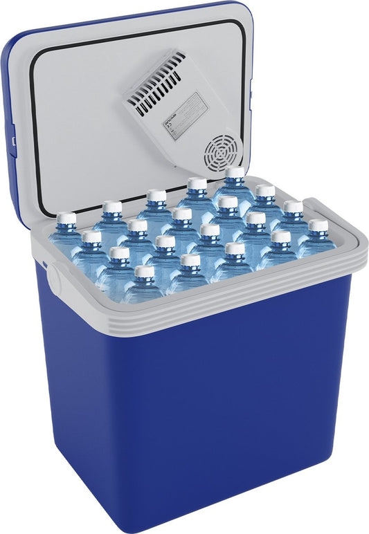 Auronic Glacière électrique - Bleue - 25L - 12V et 240V