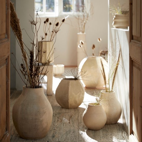 Pot de fleurs Light & Living Salou - Blanc - Ø 22 cm - Moderne