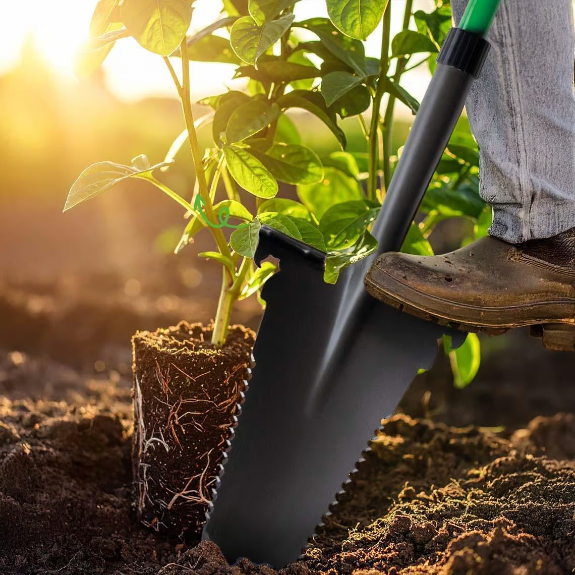 Pelle tout-en-un Hammersmith RayzerShovel - Structure robuste en acier au carbone - Convient pour creuser et scier - Poignée Softtouch
