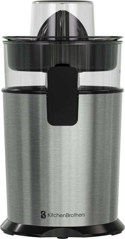 KitchenBrothers Presse-agrumes - Manuel - Avec bec verseur - 0.5L - acier inoxydable