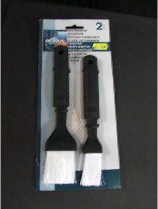 La Cucina : pinceaux à pâtisserie / pinceaux à graisser pour barbecue - Lot de 2 - pinceaux à marinade