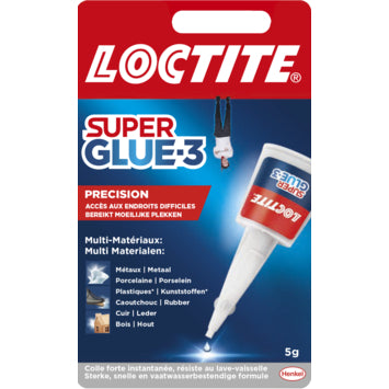 Loctite Colle Instantanée - Précision - 5g - Transparente