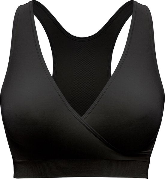 Soutien-gorge d'allaitement Medela Keep Cool pour la nuit - Taille XXL - Noir