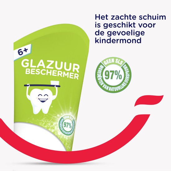 Dentifrice Prodent Protecteur d'émail 75 ml - Enfants à partir de 6 ans - Dentifrice pour enfants