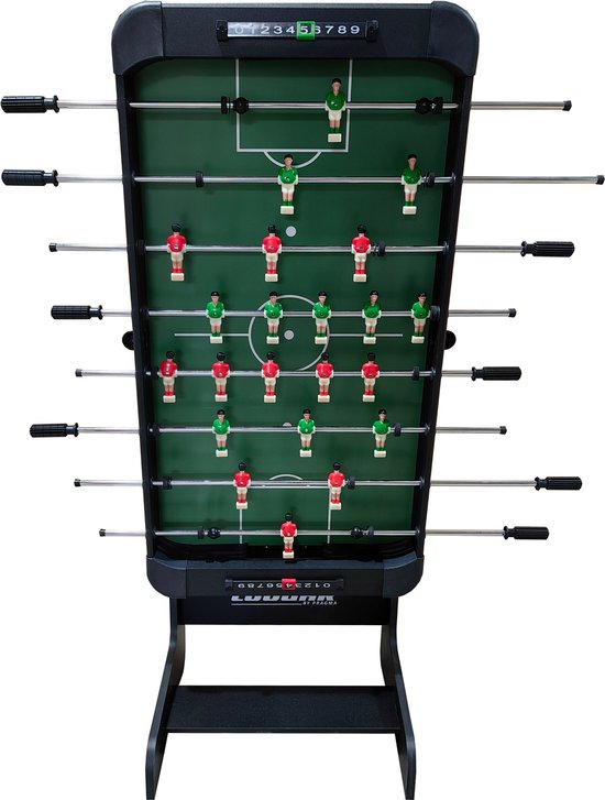Cougar Around The World Collapsible Football Table Black - Football de table - Accessoires inclus