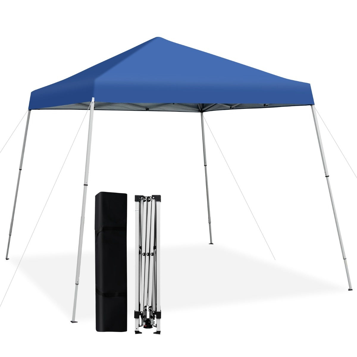Tonnelle de jardin - Coast - grand auvent dépliable- 3x3 m - Bleu