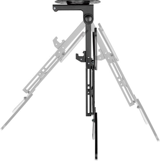 Support plafond écran TV - pliable rotatif inclinable - 23 à 43 pouces