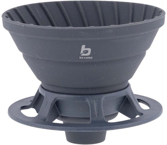 Bo-Camp - Porte-filtre à café - Pliable - Gris