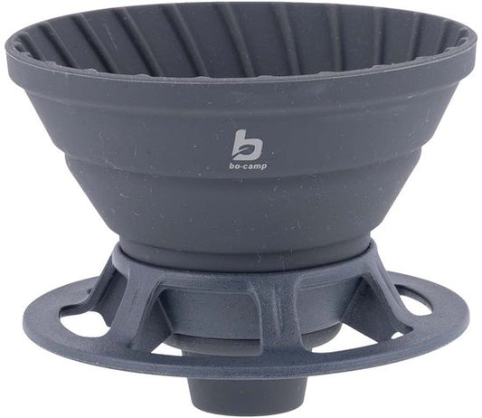 Bo-Camp - Porte-filtre à café - Pliable - Gris