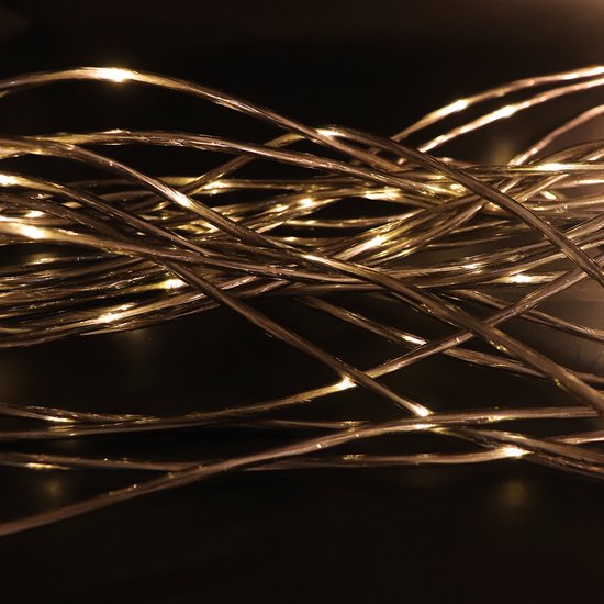 Guirlande lumineuse extérieur - EverNeeds - avec câble lumineux - 15 LED - 15 mètres - IP65