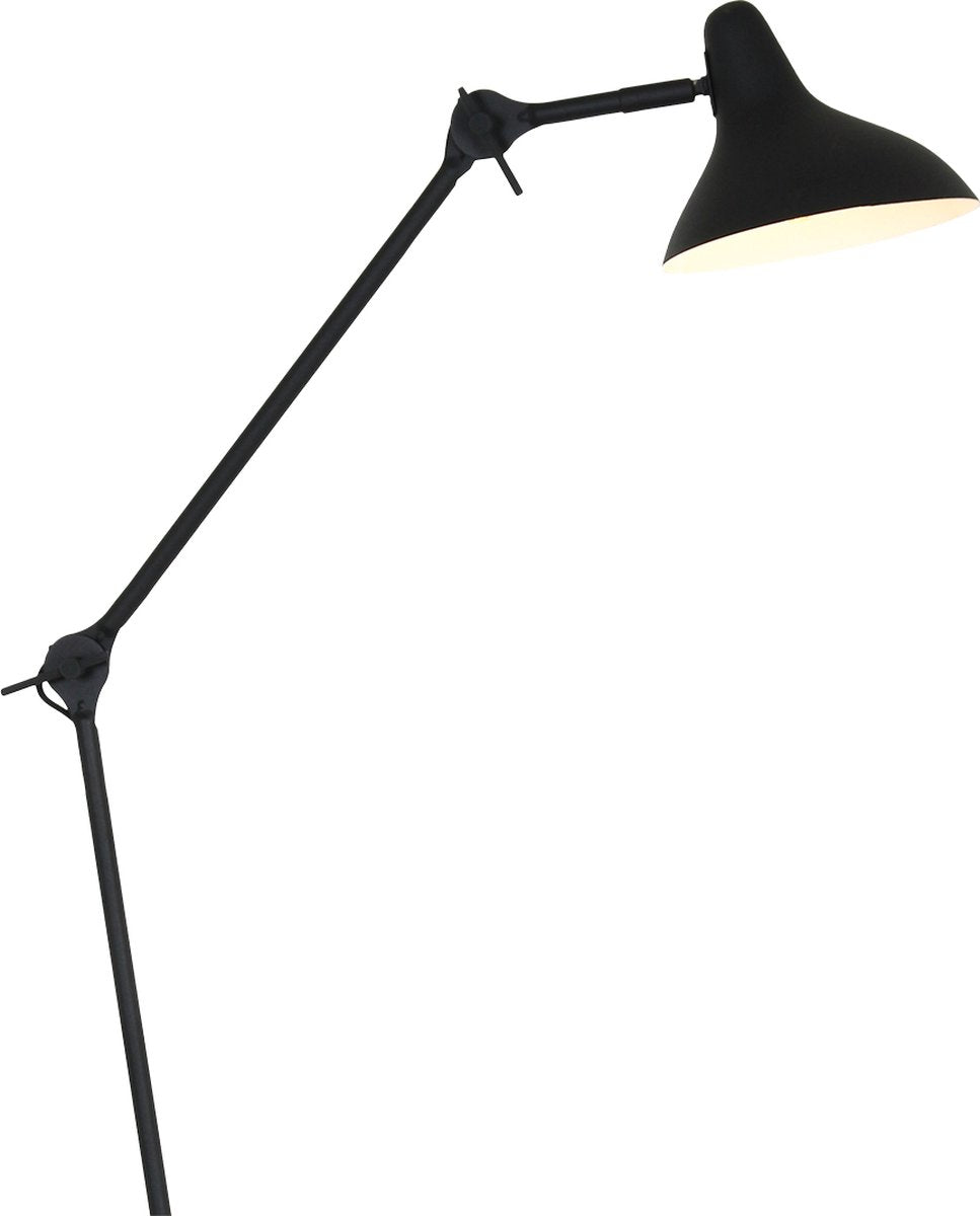 Lampadaire Anne Light & home Kasket - Noir