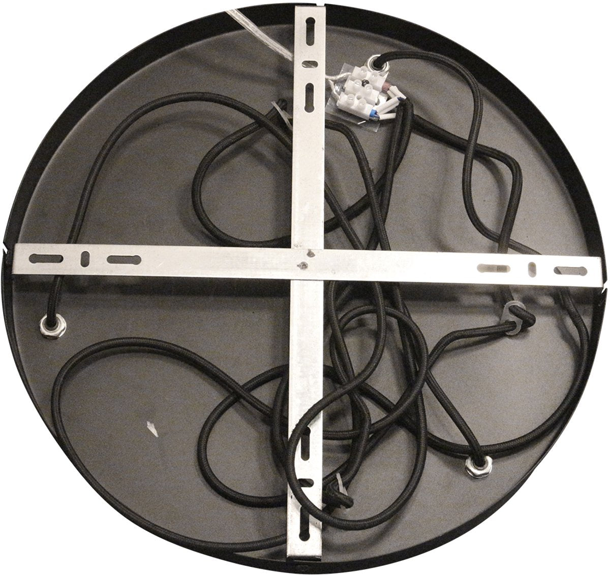 Steinhauer - lampe suspendue - Bollique LED - noir - verre métal - Ø 40cm - E27 - 3123ZW