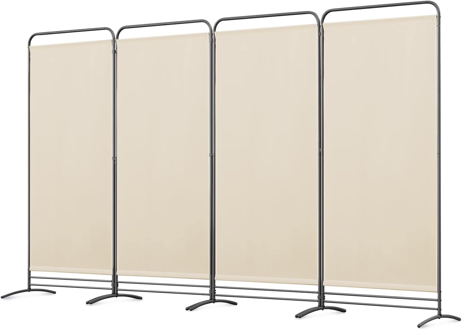 Angel Living Paravent - 4 cloisons pliantes - indépendantes - 180 x 324 cm - beige