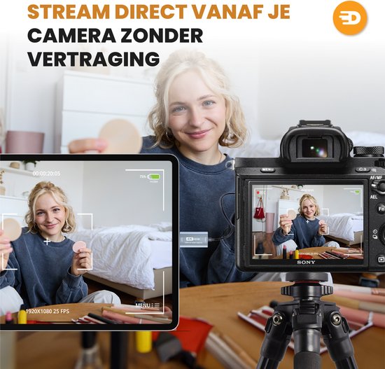 Drivv. Carte de capture vidéo - Carte de capture de jeu - 4K 30Hz - USB 3.0 et USB-C - Convient à PlayStation, Xbox, Nintendo, Windows, MAC