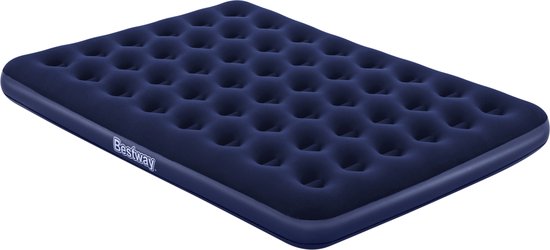 Matelas gonflable Bestway Pavillo à surface floquée - taille queen - 203 x 152 x 22 cm - 67003 - Bleu