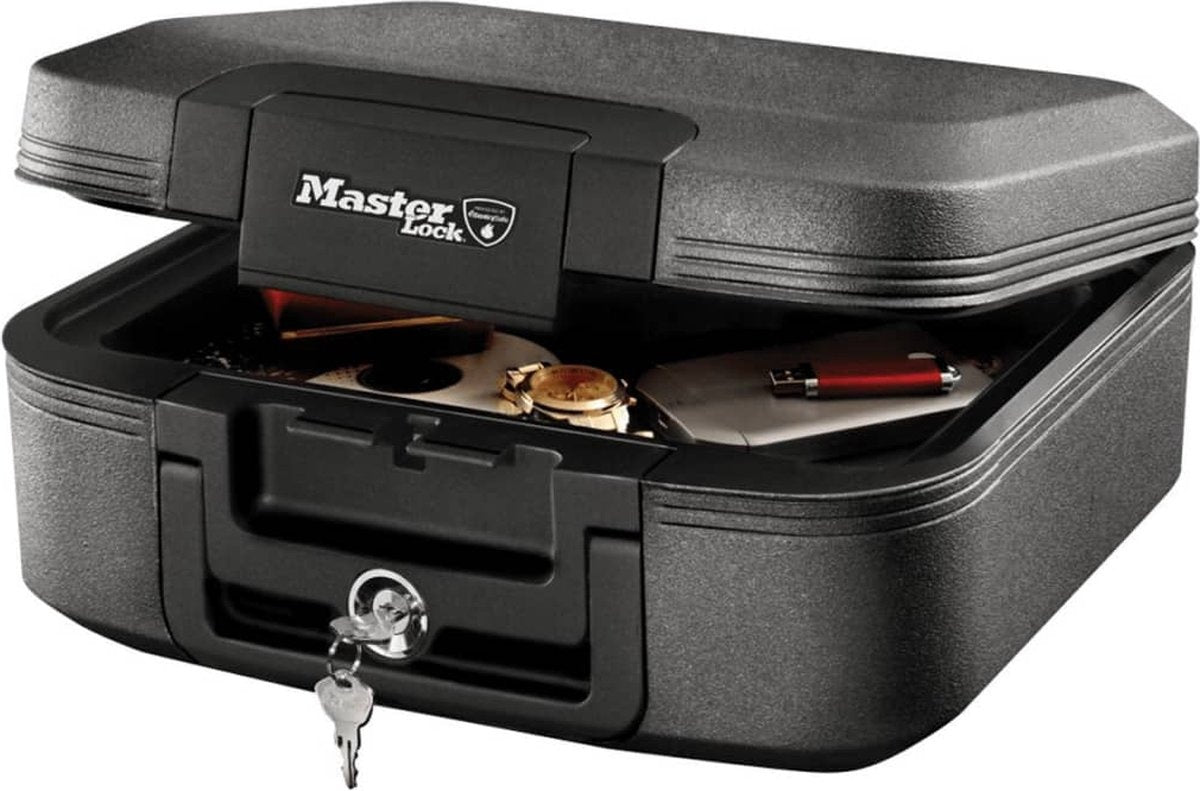 Masterlock LCHW20101 coffre-fort pour documents - résistant au feu et à l'eau