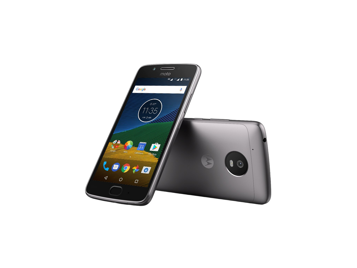 Smartphone Motorola Moto G5 Plus - 5,2 pouces Full HD - 32 Go - Or - 150,2 x 74 x 7,7 mm