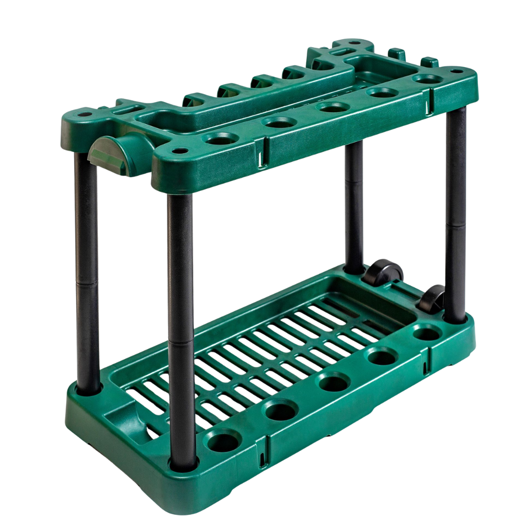 Porte-outils UPP à roulettes - Jusqu'à 10 outils - 36 x 76 x 58,5 cm - Vert