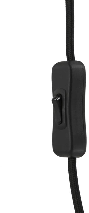 Applique murale Anne Light & home Kasket - Noir